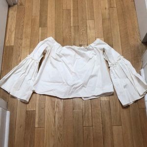 ZARA white top